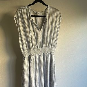 Blue and White Sundress XL Never Worn